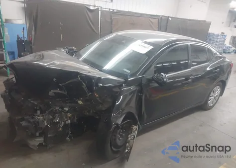 2020 Nissan Sentra S Xtronic Cvt z USA, uszkodzony, nr VIN 3N1AB8BV6LY253861